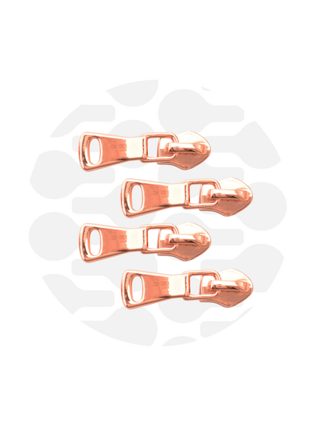 ZipperZoo Zipper pull #5 - standard - rose gold - pack of 4