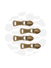 ZipperZoo Zipper Puller #5 - All-Round - Bronze - Pack of 4