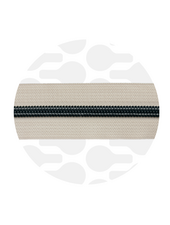ZipperZoo off-white - spiraalrits 1 meter #5 black