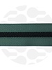 ZipperZoo Vintage green - spiral zipper 1 meter #5 black