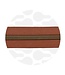 ZipperZoo Cognac Brown - spiraalrits 1 meter  #5