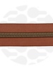ZipperZoo Cognac Brown - spiraalrits 1 meter  #5