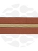 ZipperZoo Cognac Brown - spiral zipper 1 meter #5