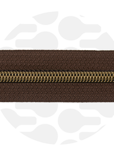 ZipperZoo Brownie - spiral zipper 1 meter #5