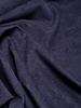 A la Ville marineblauw - prachtige velours met  twill binding