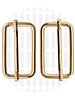 ZipperZoo schuifgesp basic 38 mm - goud - verpakt per 2