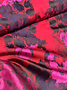 Roses rood - geweven jacquard