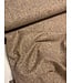 A la Ville Tweed rozig bruin - prachtige wol blend voor oa broeken