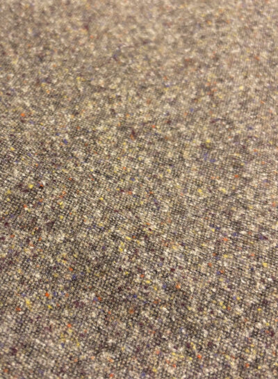 A la Ville Tweed pinkish brown - beautiful wool blend for trousers, among other things
