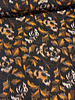 roest blurred flowers - geweven jacquard