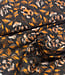 roest blurred flowers - geweven jacquard