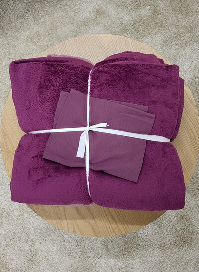 Madeline Patterns aubergine- KIDS Madeloodie Stoffenpakket