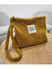 Madeline Lien Pouch - pack of 2 bags - dark havana