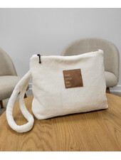 Madeline Lien Pouch - pakket voor 2 tasjes - gebroken wit