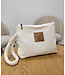 Madeline Lien Pouch - pakket voor 2 tasjes - gebroken wit