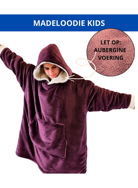 Madeline Patterns aubergine- KIDS Madeloodie Stoffenpakket