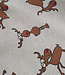 Rudolph toch! linnenlook canvas