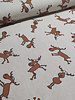 Rudolph, come on! Linen-look canvas