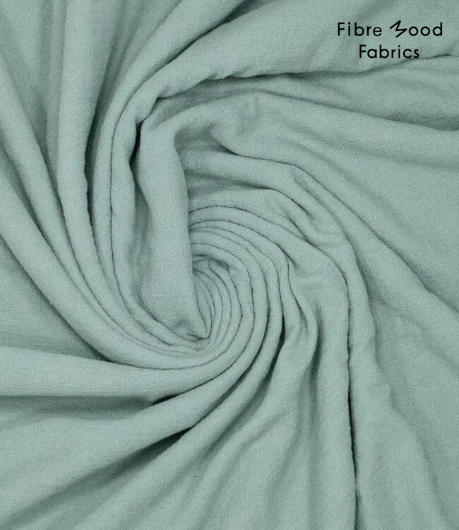 Fibremood aqua sea - katoen crepe - Mireya
