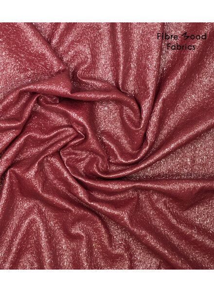 Fibremood esme - donkerrood - crackle imitatieleer