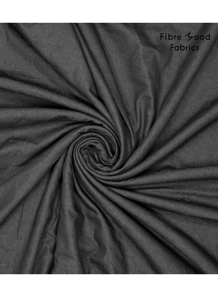 Fibremood dark gray washed denim - Avina