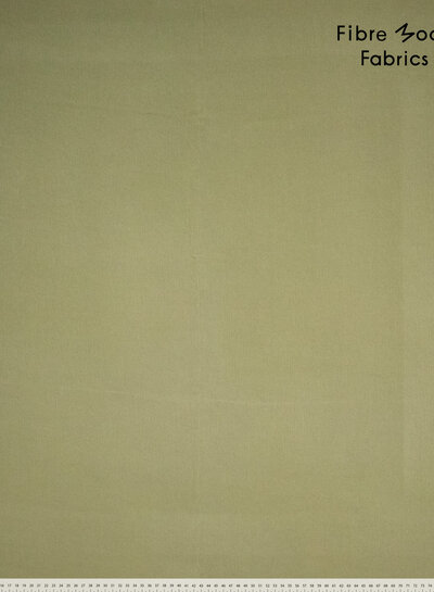 Fibremood khaki - geweven viscose met tencel finish - Ivanna