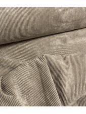 beige - prachtige, heel soepelvallende, corduroy rib velours