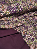 A la Ville wine mauve flowergarden (aubergine) - prachtige Italiaanse viscose crepe
