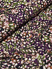 A la Ville wine mauve flowergarden (aubergine) - prachtige Italiaanse viscose crepe