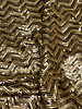 chevron sequins - pailletten zacht goud op mesh
