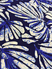 A la Ville Blue leaves - beautiful Italian viscose