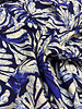 A la Ville Blue leaves - prachtige italiaanse viscose