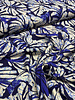 A la Ville Blue leaves - beautiful Italian viscose