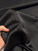 A la Ville black - Satin viscose - Haute Couture quality
