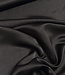 A la Ville zwart - Satijn viscose - qualité Haute Couture