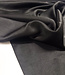A la Ville zwart - Satijn viscose - qualité Haute Couture