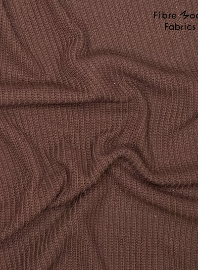 Fibremood Sofia - brown - knitted fabric