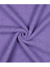 lilac - teddy boucle double face with fleece