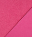 roze - teddy boucle double face met fleece