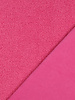 pink - teddy boucle double face with fleece