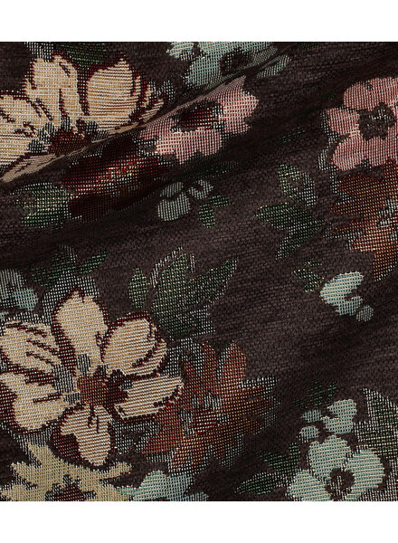 Chenille brown - gobelin - beautiful sturdy jacquard