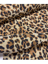 leopard -  gobelin - mooie stevige jacquard