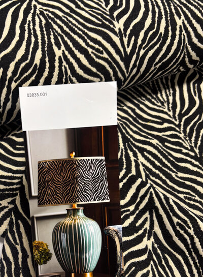 zebra -  gobelin - mooie stevige jacquard