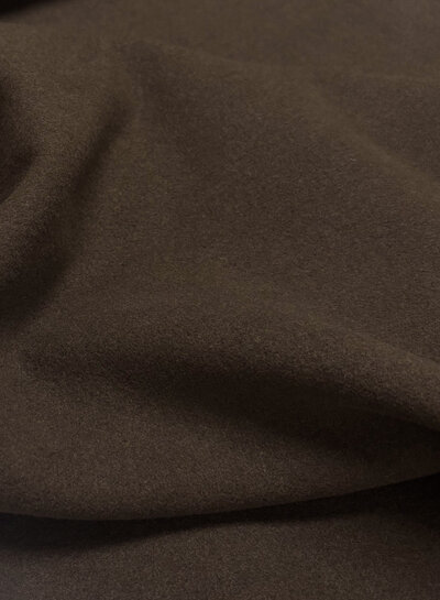 dark brown - coat fabric - beautiful stylish quality
