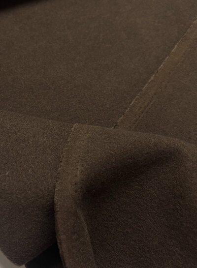 dark brown - coat fabric - beautiful stylish quality