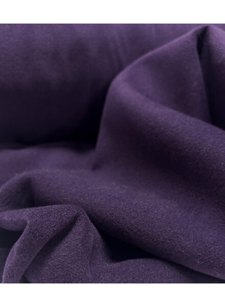 aubergine - coat fabric - beautiful stylish quality