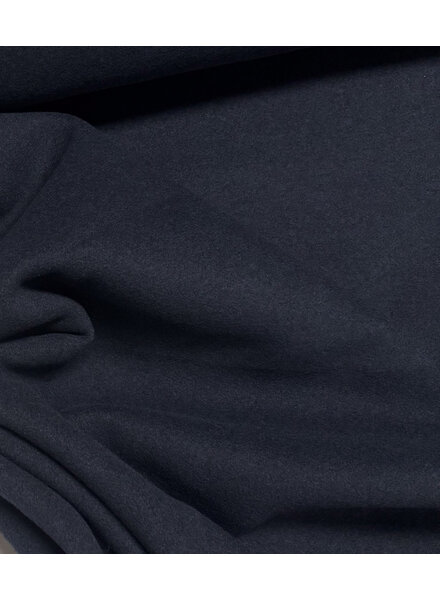 marineblauw - mantelstof - mooie stijlvolle kwaliteit