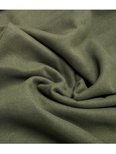 Madeline khaki - soft coat fabric - mid-season