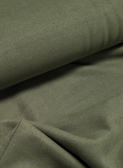 Madeline khaki - zachte mantelstof - tussenseizoen