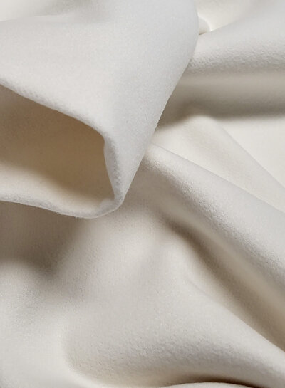 cloud white - coat fabric - beautiful stylish quality